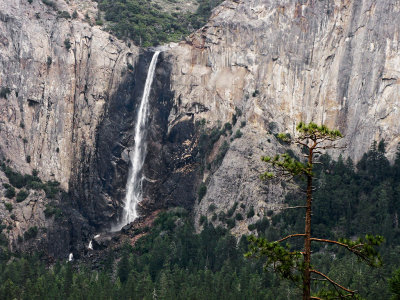 Bridalveil Fall from Tunnel View, Day 1, SX10. #2157
