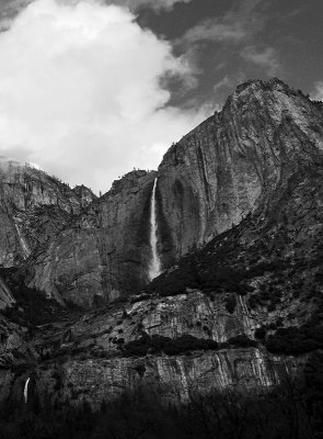 Later at Cook's Meadow, Cloud over Falls, Day 3, #2309p