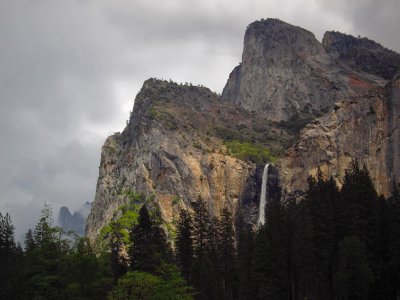 Yosemite in Spring 2012 - Clearing Storm in late MAY  - Shades of Winter
