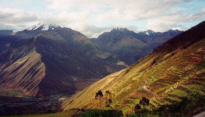 Gold Dusk in The Sacred Valley