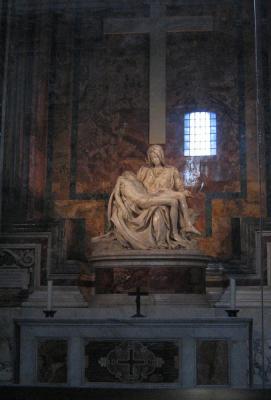 First glimpse of Michelangelo's 'Pieta' in St. Peter's