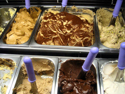 Gelato place on way back to hotel