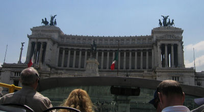 The much disliked 19th C Victor Emmanuel  memorial