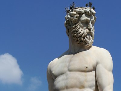 Bartolomeo Ammannati's Neptune, at Piazza della Signoria