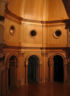 Interior of the da Vinci model