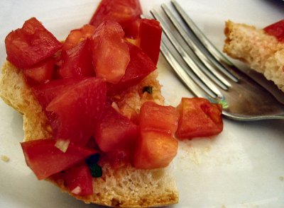 DELISH tomato appetizer at Accademia Cafe near Accademia