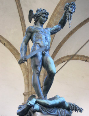 Yikes. Cellini's Perseus and Medusa