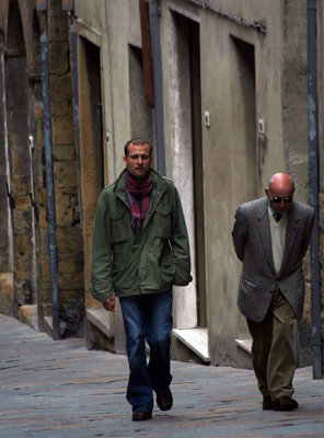 Volterra's a hilltop town.