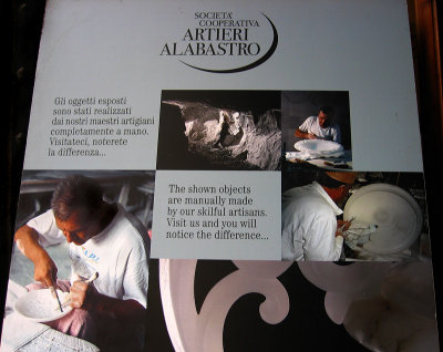 Alabaster workshop