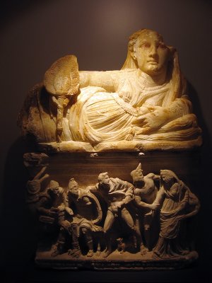Older museum piece at the Alabaster Museum