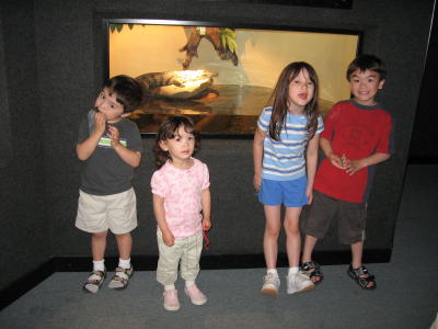 Sarah, Kyle, and Friends at Reptileland
