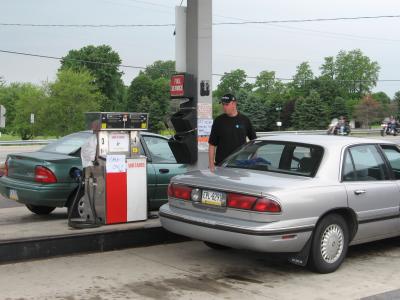 Last day of pumping gas