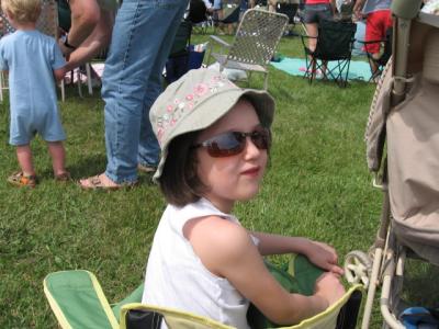 Sarah Enjoying the Willow Grove Air Show 2006