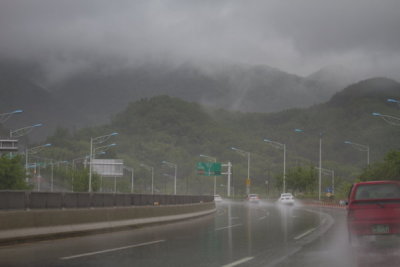 Daegu raining