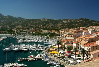 Calvi Harbour by Mike Parsons