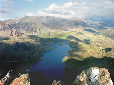 Looking down the mountain by Roger Wilmot