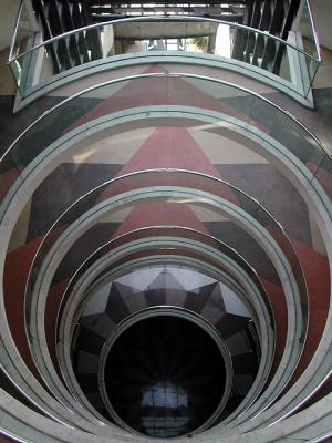 Stairwell by Gideon Gourell