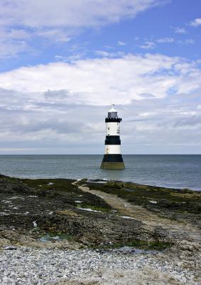 Black point Lighthouse Anglesey by SimonK