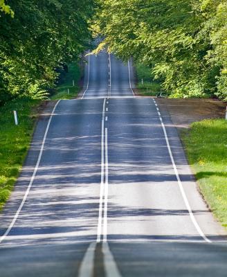 Hilly Road by Peter Thorup