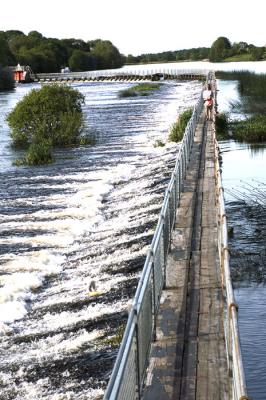 Crossing the River  by David Haslam