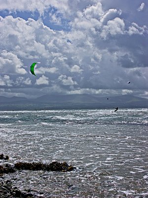 Kite surfing in North wales 2 by Simon kit.jpg