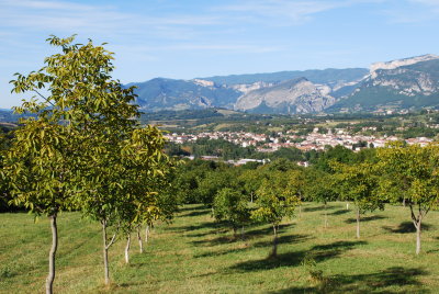 St Jean en Royans, the town where we were staying