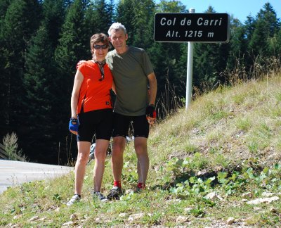 Col de Carre, our highest point