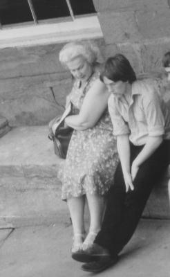 15 Winnie having a tete a tete with someone