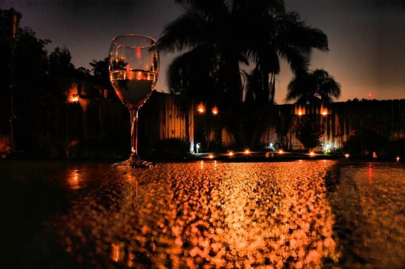 May 6- Saturday night on the Patio
