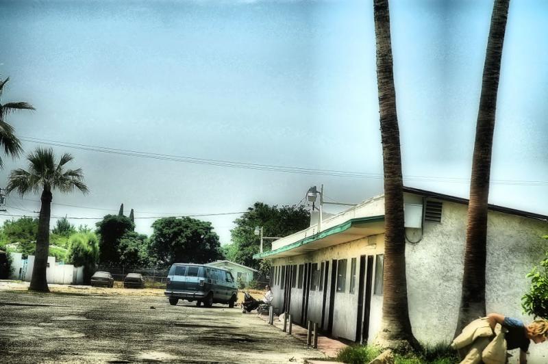 Motel Room Porch