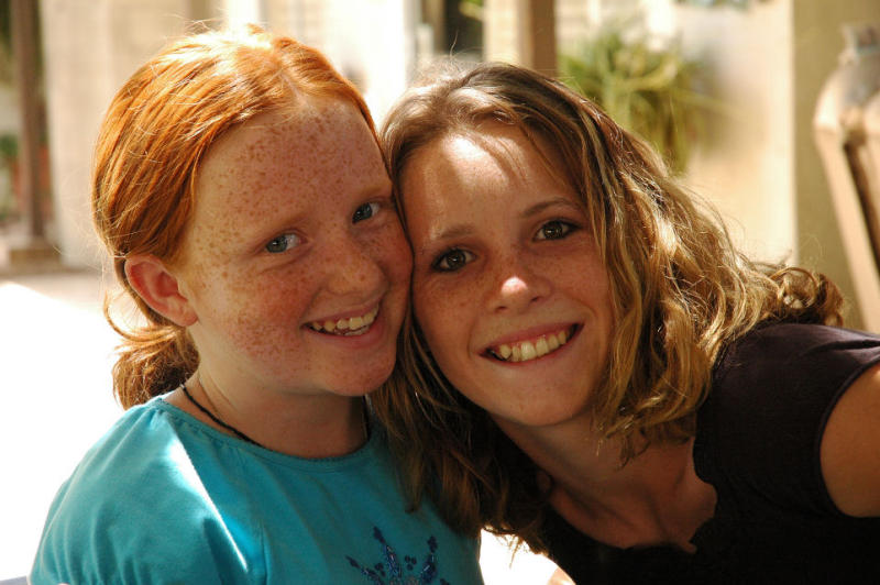 Red Hair and Freckles