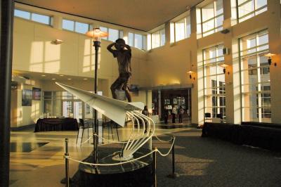 Inside the Bakersfield Airport Terminal
