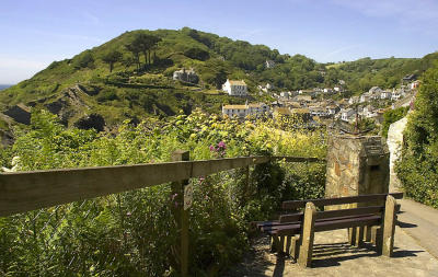 Polperro a seat with a view