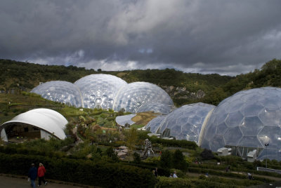 Domes at the Eden project U.k