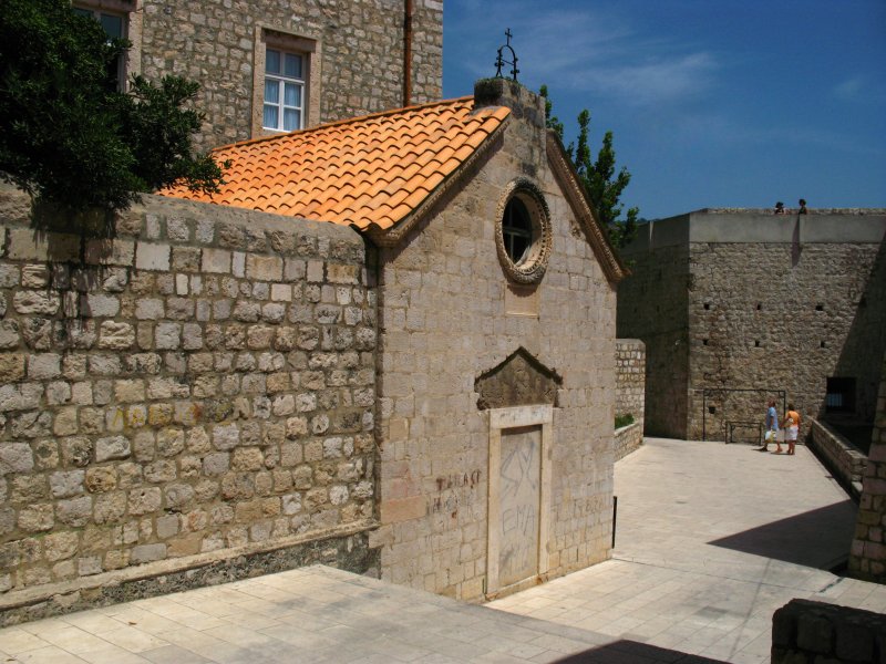 Sealed old chapel