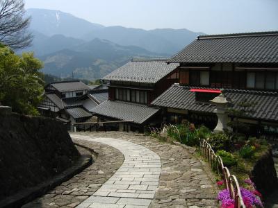 Looking down the main street