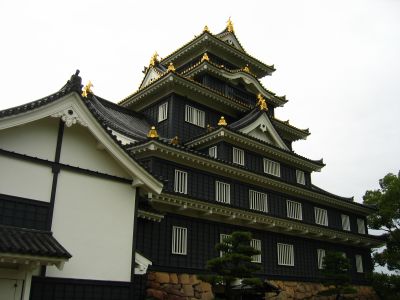 Okayama-jō's restored donjon