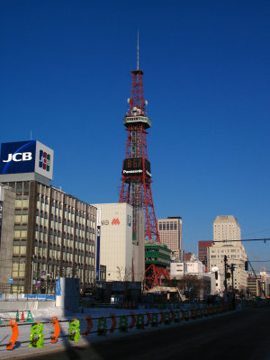 Heading towards the TV Tower