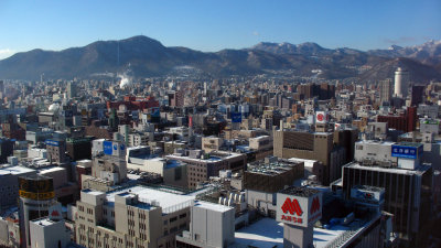 View southwest to Moiwa-yama