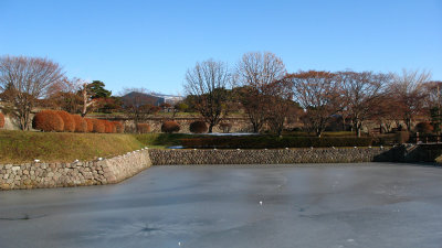 Icy moat around the citadel