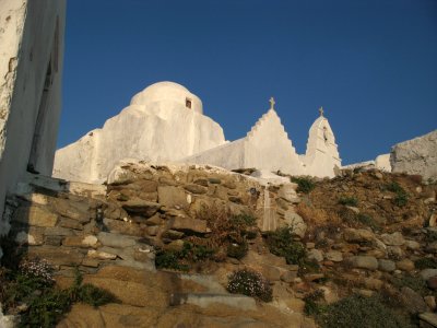 Paraportiani church from below