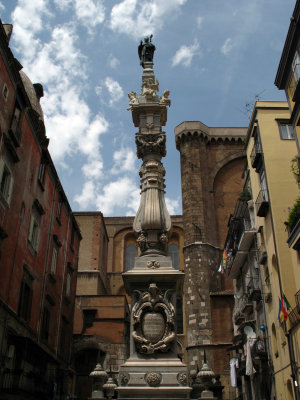 Column in the Centro Storico