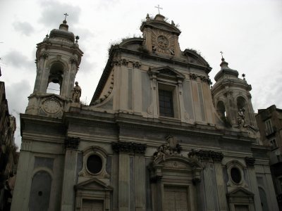 Baroque church in the Centro Storico
