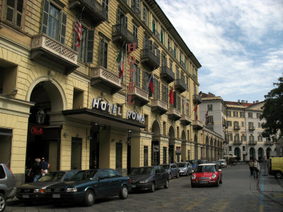 Hotel on Piazza Carlo Felice