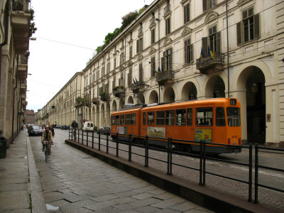 Streetcar on Via Po