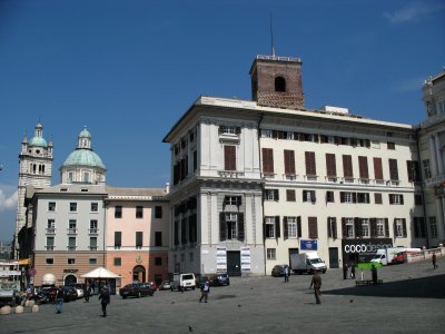 Sloping Piazza Matteotti