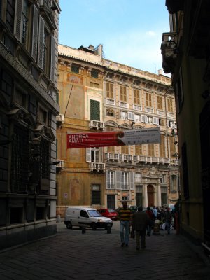 View onto Piazza Fontane Marose