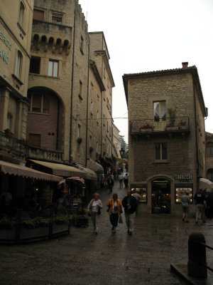 Old stone town of San Marino