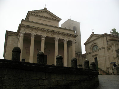 Basilica di San Marino and Chiesa di San Pietro