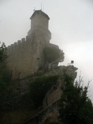 Guaita tower from below